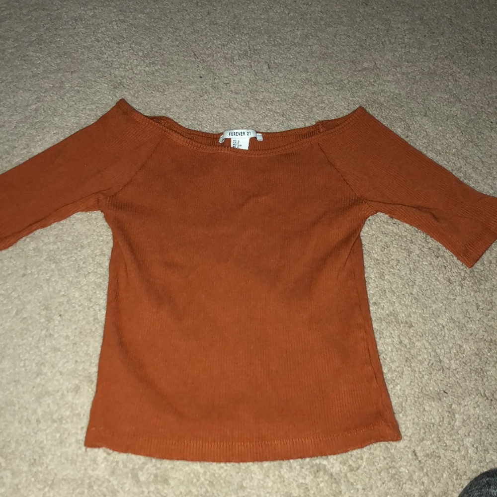 Forever 21 off the shoulder tee